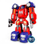 Constructor magnetic transformator 8 în 1 pentru copii