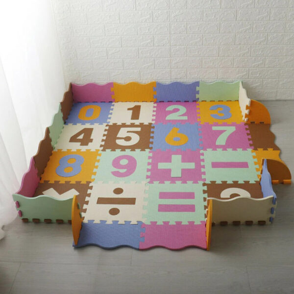 Covoras-puzzle cu laturi MATEMATICA - imagine 3