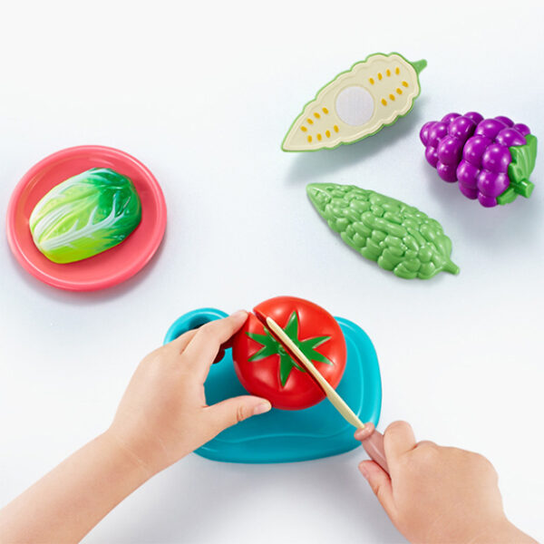 Set legume si fructe pentru copii, 30 elem. - imagine 2