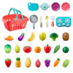 Set legume si fructe pentru copii, 30 elem. - imagine 3