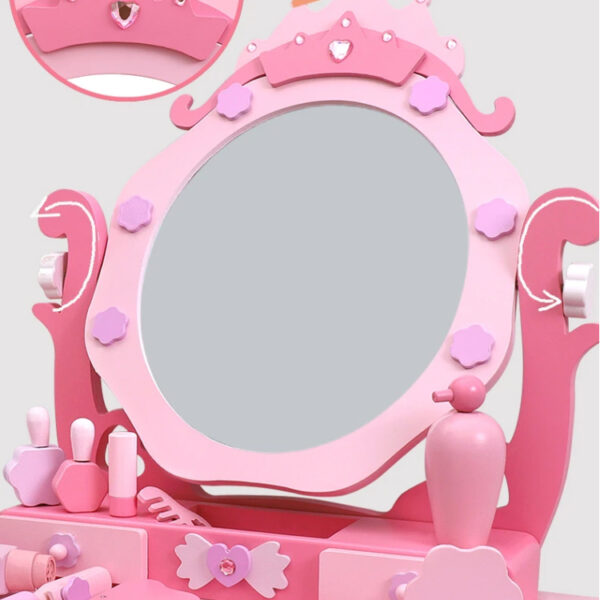 Set masa de toaleta pentru printesa - imagine 3