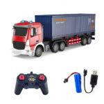 Camion container cu telecomanda, 57 cm