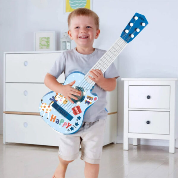 Детская гитара Guitar Electronic HAPPY, 54 см — изображение 4