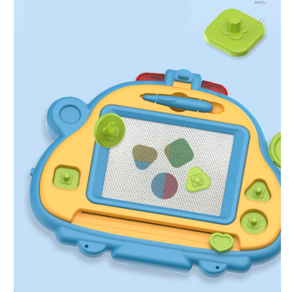 Simulator auto și tablă magnetică de desen, 2in1 - imagine 6