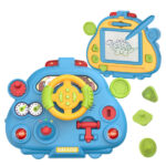 Simulator auto și tablă magnetică de desen, 2in1