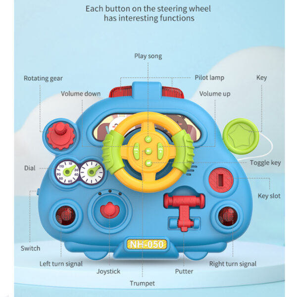 Simulator auto și tablă magnetică de desen, 2in1 - imagine 3
