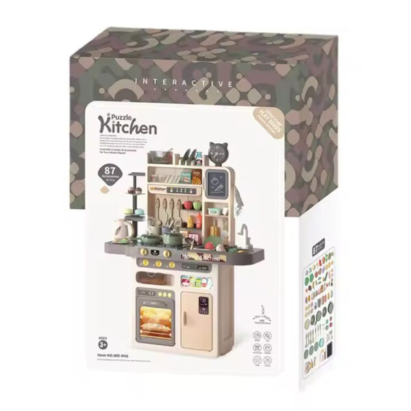 Детская кухня Puzzle KITCHEN, 87 предмета — изображение 6