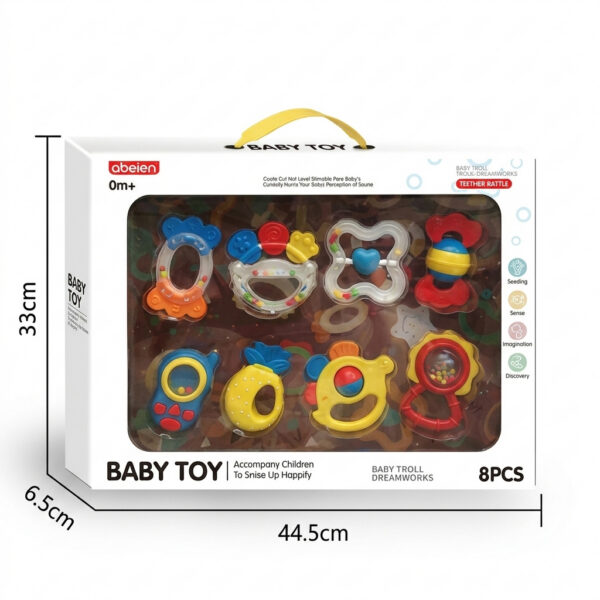 Развивающий набор погремушек для малышей Baby Toy — изображение 2