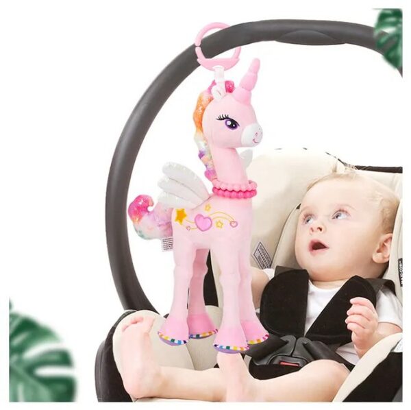 Jucarie de plus Little Angel Unicorn - imagine 2