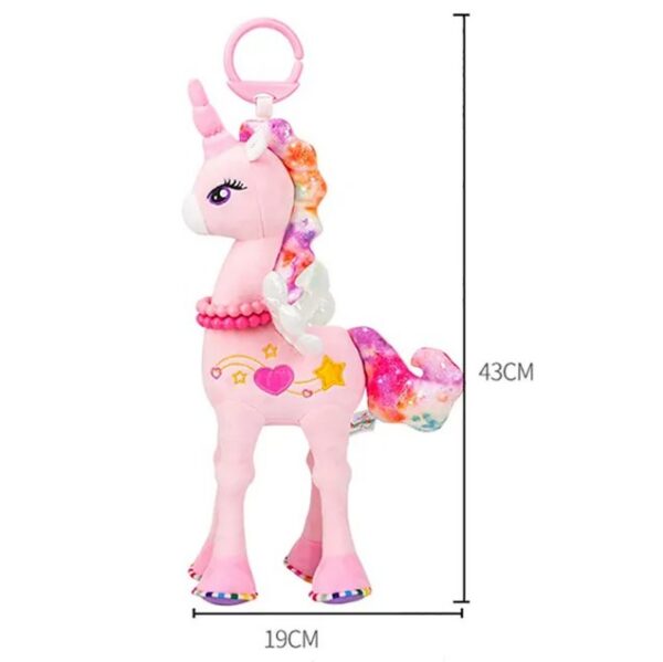 Jucarie de plus Little Angel Unicorn - imagine 3