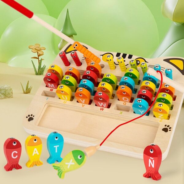 Деревянная игрушка РЫБАЛКА — изображение 3