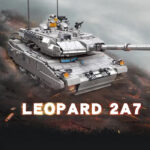 Constructor JIESTAR Tanc LEOPARD 2A7, 1498 elem. - imagine 3