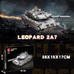Constructor JIESTAR Tanc LEOPARD 2A7, 1498 elem. - imagine 6