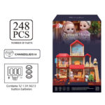 Двухэтажный домик для кукол PRINCESS HOUSE, 248 дет. — изображение 3