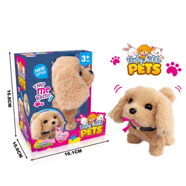 Мягкая интерактивная собачка Baby Kiddo Pets — изображение 3