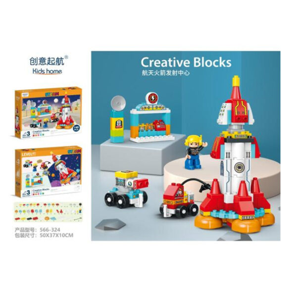 Constructor Creative BLOCKS, 140 elem. - imagine 2