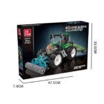 Конструктор JIESTAR Building Blocks Трактор с граблями, 565 деталей. — изображение 5