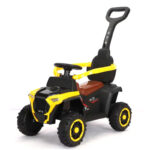 Толокар с родительской ручкой UTV YELLOW