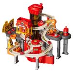Многоуровневый игровой паркинг Auto Repair Adventure с треком, автомойкой и заправкой