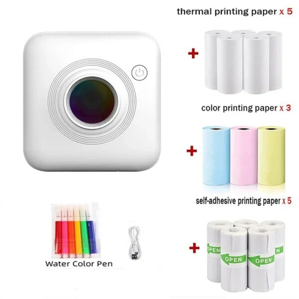 Портативный карманный детский принтер Mini printer — изображение 2