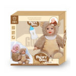 Мягконабивная кукла-пупс в костюме мишки PACIFY DOLL, 35 см — изображение 2