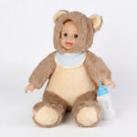 Мягконабивная кукла-пупс в костюме мишки PACIFY DOLL, 35 см