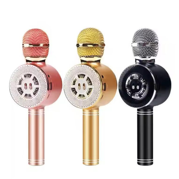 Микрофон-колонка Karaoke bluetooth Optima Wster MK-4, в ассортим. — изображение 2