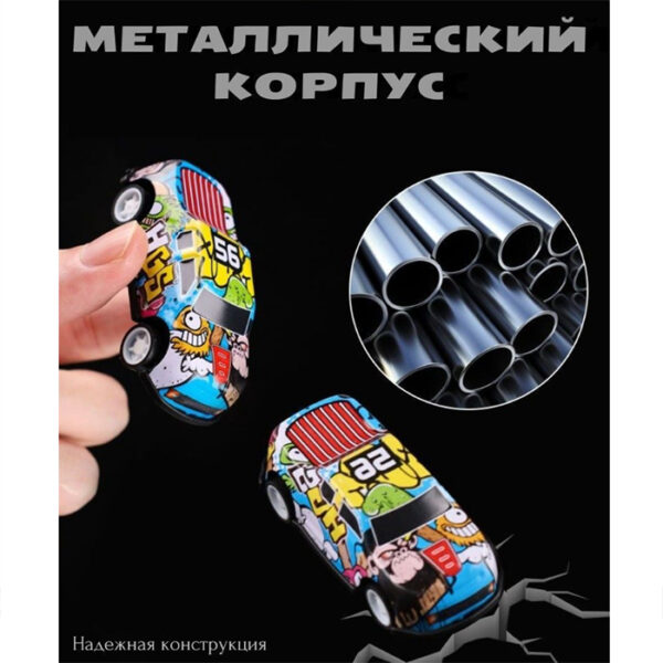 Набор металлических машинок в чемоданчике — изображение 6