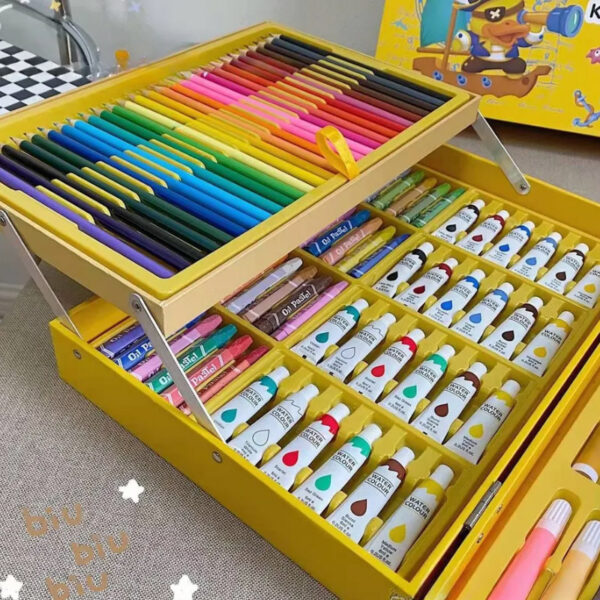 Набор для рисования G.DUCK Kids, 145 предметов — изображение 4