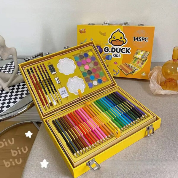 Набор для рисования G.DUCK Kids, 145 предметов — изображение 3