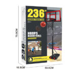 Set baschet mobil, 236 cm - imagine 3