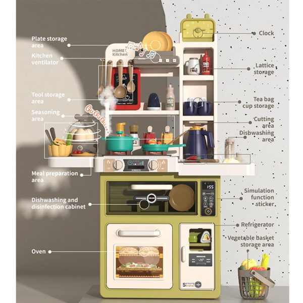 Детская кухня SPRAY KITCHEN, 63 предмета — изображение 2