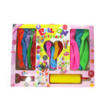 Set baloane 20 buc, cu pompa