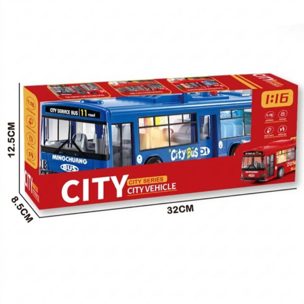 Autobuz urban pentru copii City Vehicle - imagine 4