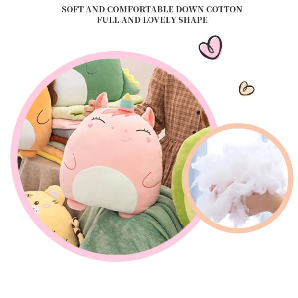 Set jucarie de plus si patura Unicorn - imagine 2