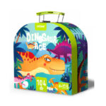 Puzzle in valiza, Era Dinozaurilor, 104 piese