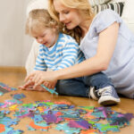 Puzzle in valiza, Era Dinozaurilor, 104 piese - imagine 3
