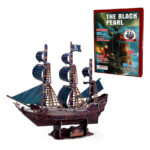 3D пазл-конструктор, Парусник The Black Pearl