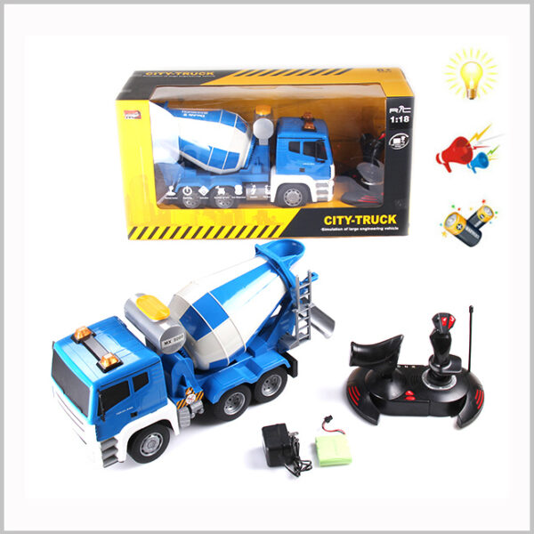 Autobetoniera cu telecomanda, sc. 1:18 - imagine 2
