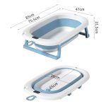 Cadita pliabila cu suport moale, 75 cm - imagine 7