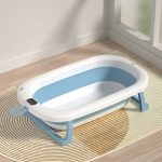 Cadita pliabila cu suport moale, 75 cm - imagine 3