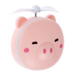 Mini Ventilator cu Oglinda LED PIGGY