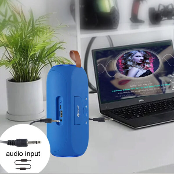 Портативная Bluetooth колонка LP V6, в ассортименте — изображение 5