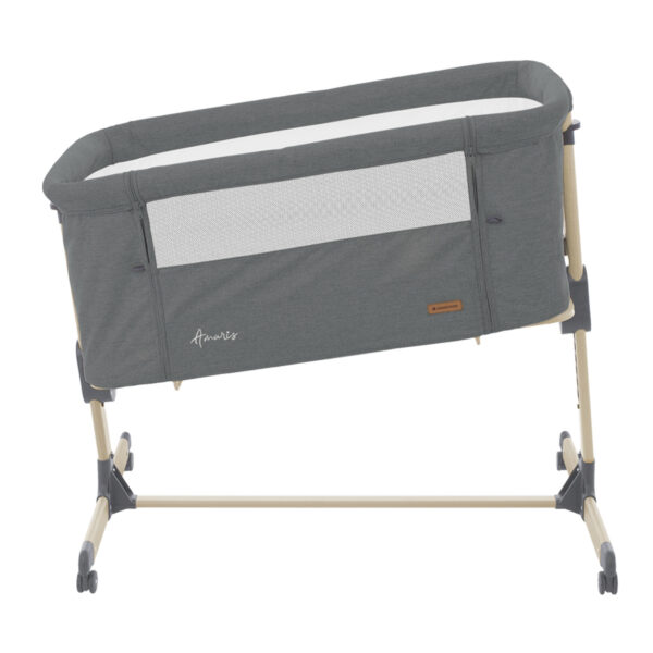 Кроватка приставная  Kikkaboo AMARIS Dark Grey — изображение 3