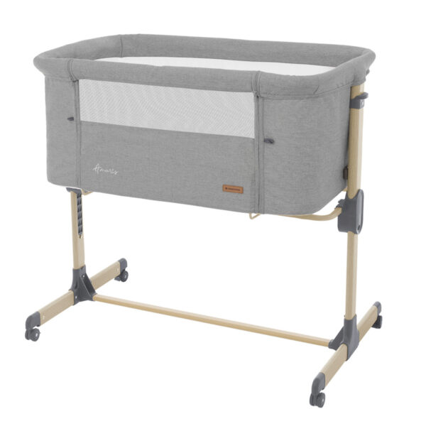Кроватка приставная  Kikkaboo AMARIS Light Grey — изображение 2