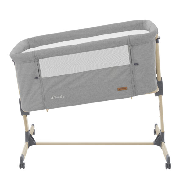 Кроватка приставная  Kikkaboo AMARIS Light Grey — изображение 3