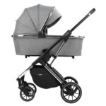 Коляска 3-в-1 ANGELE Chrome Grey