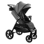 Коляска прогулочная Glamvers ANGELO NEW Dark Grey