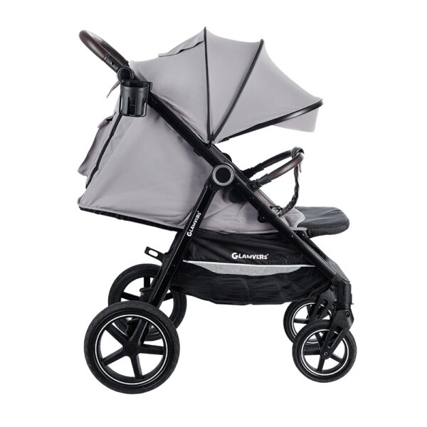 Коляска прогулочная Glamvers ANGELO NEW Light Grey — изображение 2