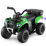 Mini ATV cu acumulator pentru copii 18-36 luni, ATV RACER PLUS Green